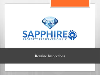 Routine inspections-power-point | PPTX | Home Improvement | Home & Garden