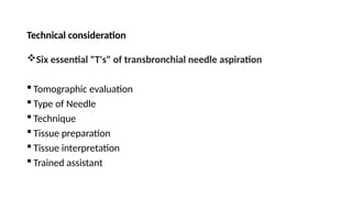 ROUTINE BRONCHOSCOPIC SAMPLING TECHNIQUES -part 2.pptx