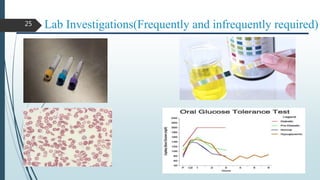Lab Investigations(Frequently and infrequently required)
25
 