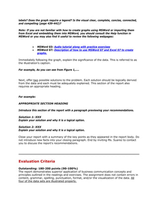 Routine report assignment | PDF