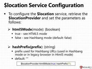 AngularJS Routing | PPTX