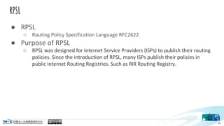 RPSL




40
 