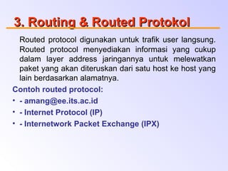 Routing dan-internetworking | PPT