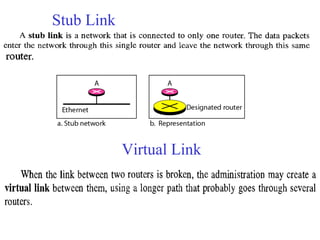 Stub Link 
Virtual Link 
 