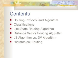 Routing algorithm | PPT