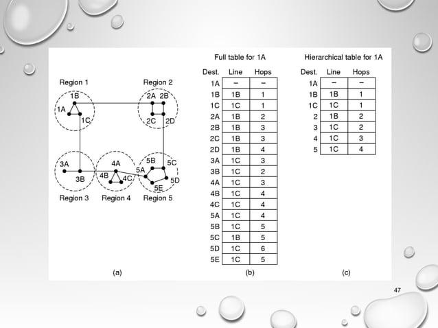 Routing algorithm network layer | PPT