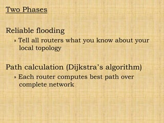 Routing algorithms | PPT