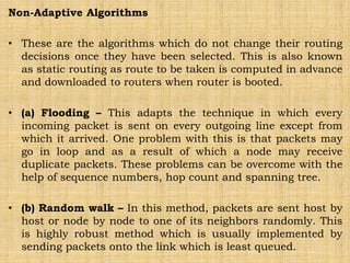 Routing algorithms | PPTX