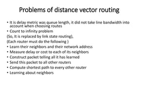 Routing algorithms mehodology materials doc1 | PPT
