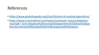 Routing algorithms mehodology materials doc1 | PPT