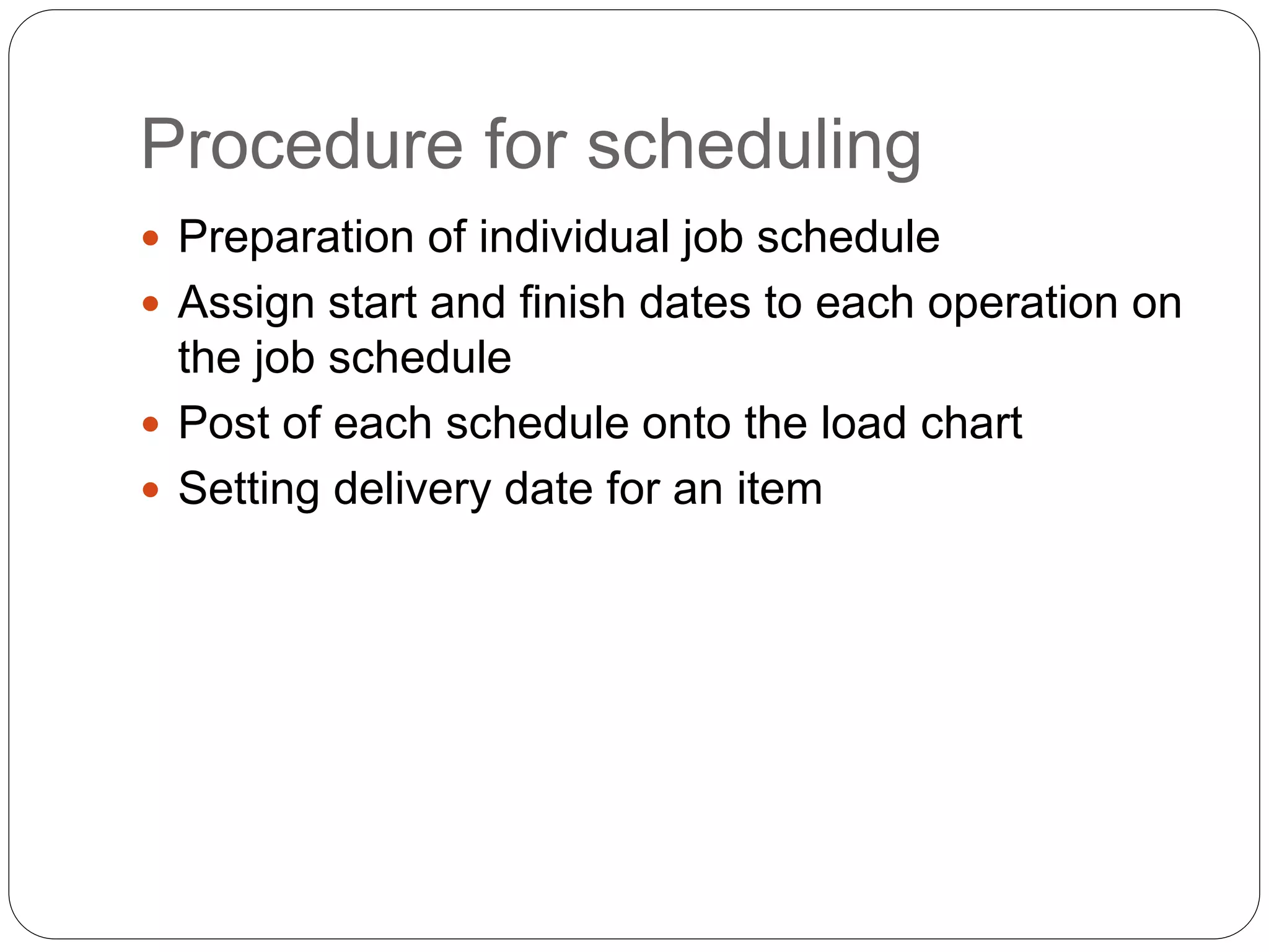 Routing and scheduling | PPTX