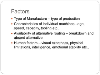 Routing and scheduling | PPTX