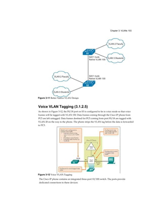 19
Chapter 9
Adjusting the Interface Bandwidths (8.2.3.5) 521
Manually Setting the OSPF Cost (8.2.3.6) 522
Verify OSPF (8.2.4) 523
Verify OSPF Neighbors (8.2.4.1) 523
Verify OSPF Protocol Settings (8.2.4.2) 525
Verify OSPF Process Information (8.2.4.3) 526
Verify OSPF Interface Settings (8.2.4.4) 526
OSPFv2 vs. OSPFv3 (8.3.1) 527 OSPFv3 (8.3.1.1) 528
Similarities Between OSPFv2 to OSPFv3 (8.3.1.2) 529
Differences Between OSPFv2 and OSPFv3 (8.3.1.3) 529
Link-Local Addresses (8.3.1.4) 530
Configuring OSPFv3 (8.3.2) 531
OSPFv3 Network Topology (8.3.2.1) 531
Link-Local Addresses (8.3.2.2) 533
Assigning Link-Local Addresses (8.3.2.3) 534
Configuring the OSPFv3 Router ID (8.3.2.4) 535
Modifying an OSPFv3 Router ID (8.3.2.5) 538
Enabling OSPFv3 on Interfaces (8.3.2.6) 539
Verify OSPFv3 (8.3.3) 540
Verify OSPFv3 Neighbors (8.3.3.1) 540
Verify OSPFv3 Protocol Settings (8.3.3.2) 541
Verify OSPFv3 Interfaces (8.3.3.3) 542
Verify the IPv6 Routing Table (8.3.3.4) 543
Summary (8.4) 544
Practice 545 Class Activities 545 Labs 545
Packet Tracer Activities 546
Check Your Understanding Questions 546
Access Control Lists 549 Objectives 549 Key Terms 549
Introduction (9.0.1.1) 550
 