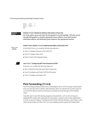 Routing and switching essentials companion guide
