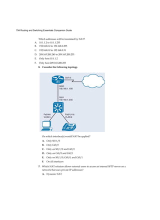 Routing and switching essentials companion guide