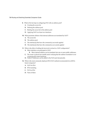 Routing and switching essentials companion guide