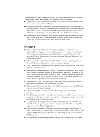 Routing and switching essentials companion guide
