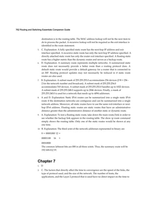 Routing and switching essentials companion guide