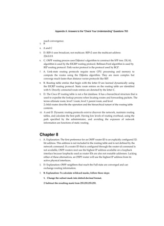 Routing and switching essentials companion guide