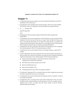 Routing and switching essentials companion guide