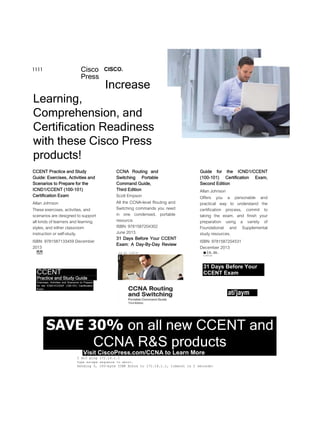Routing and switching essentials companion guide