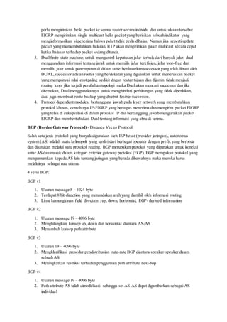 Routing (Routing Statis dan Routing Dinamis) | PDF