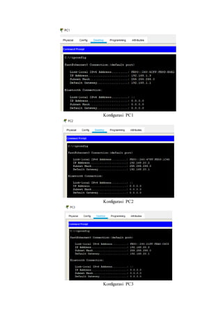 Routing Dynamic Protocol (RIP)
