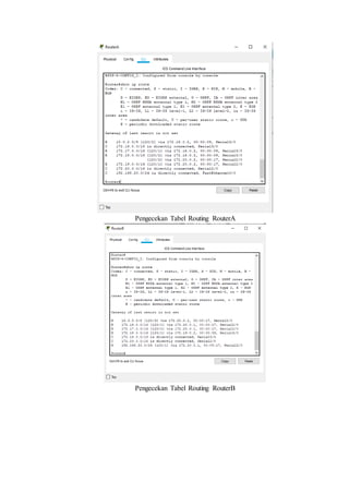 Routing Dynamic Protocol (RIP)
