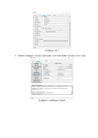 Routing Dynamic Protocol (RIP)