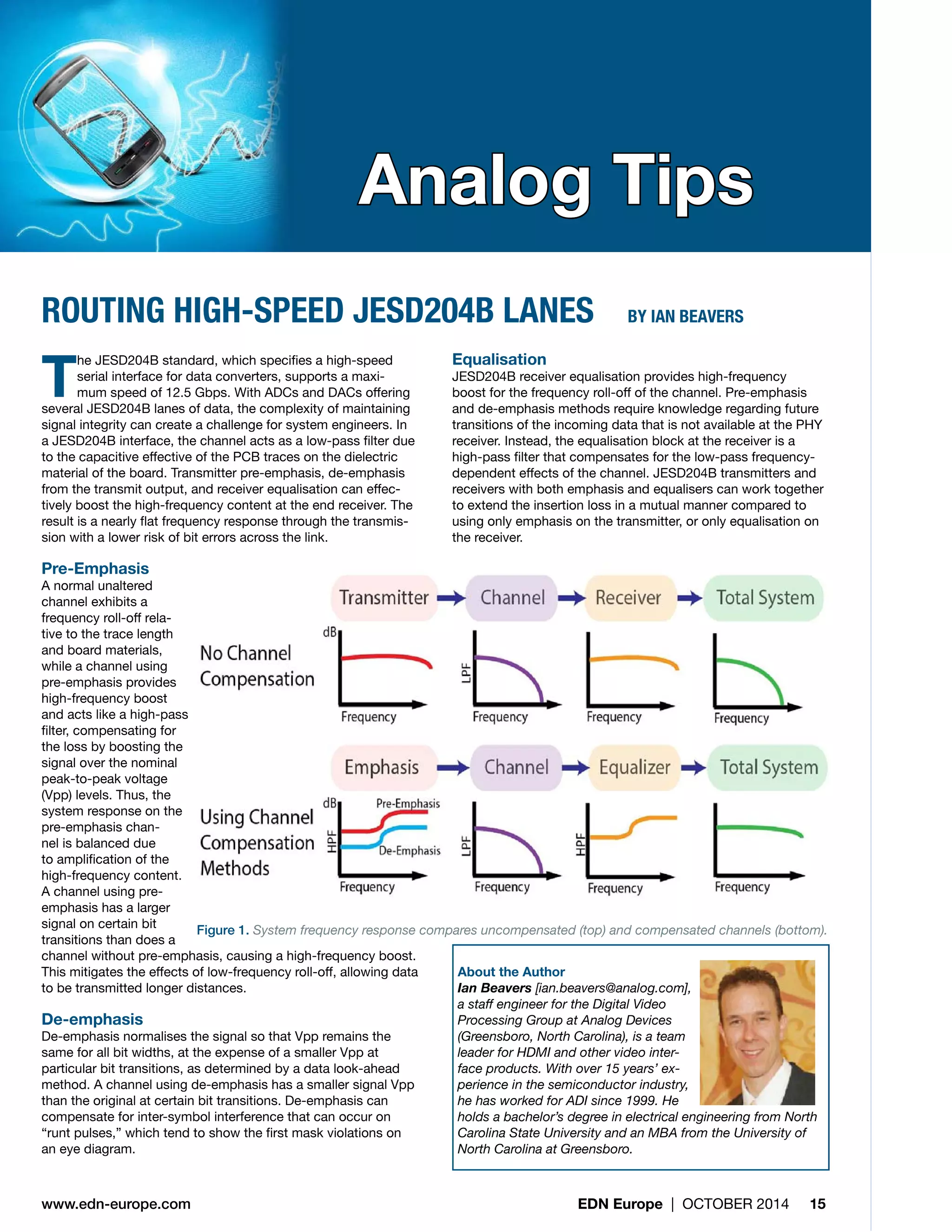 Routing High-Speed JESD204B Lanes | PDF