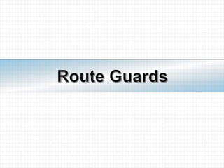 Routing And Navigation | PPTX
