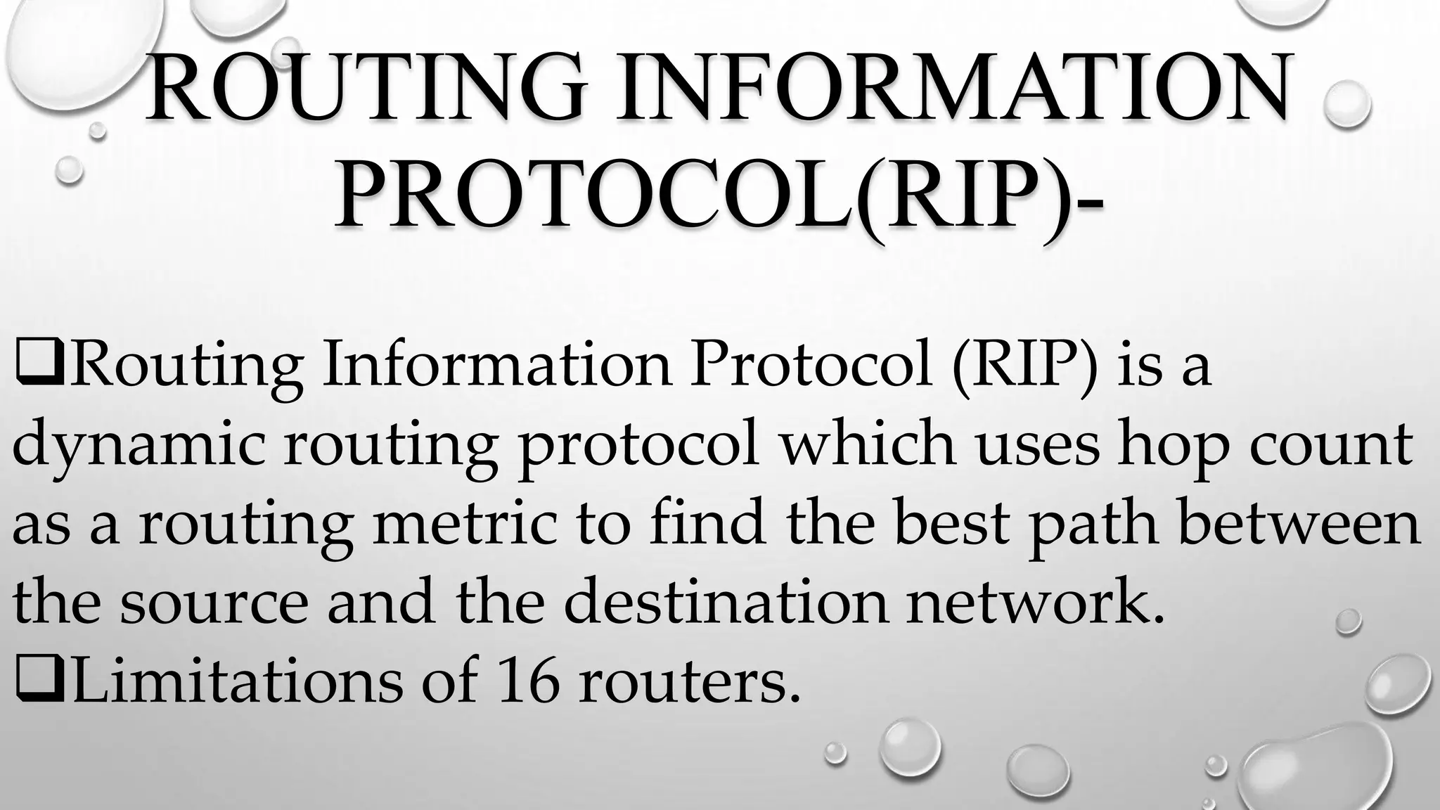 Routing ppt | PPTX