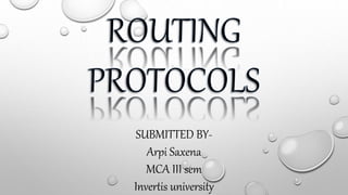 Routing ppt | PPTX