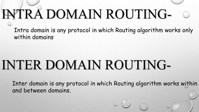 Routing ppt | PPTX