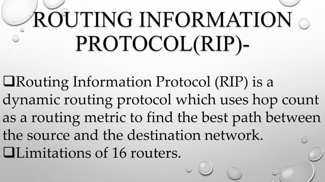 Routing ppt | PPTX
