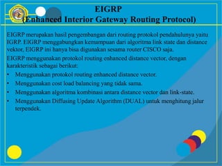 Routing protocol | PPTX