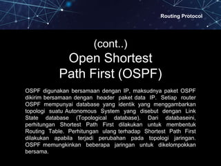 Routing Protocol | PPT