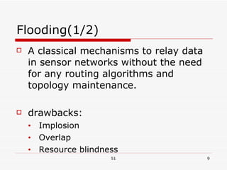 Routing protocol on wireless sensor network | PPT