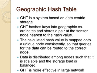 Routing Protocols in WSN | PPTX