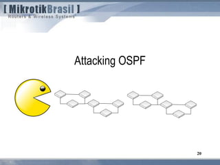 20
Attacking OSPF
 