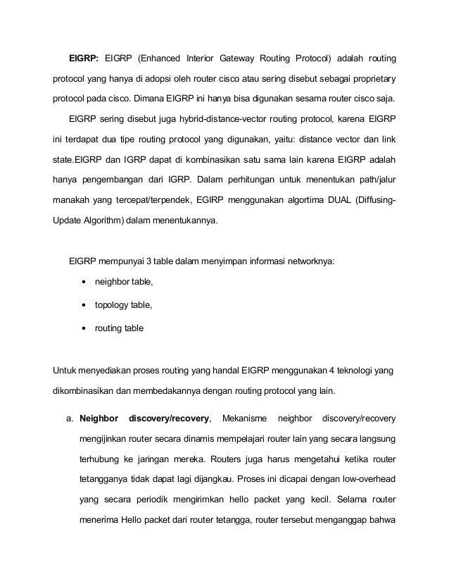 Routing Dan Macam Macam Routing