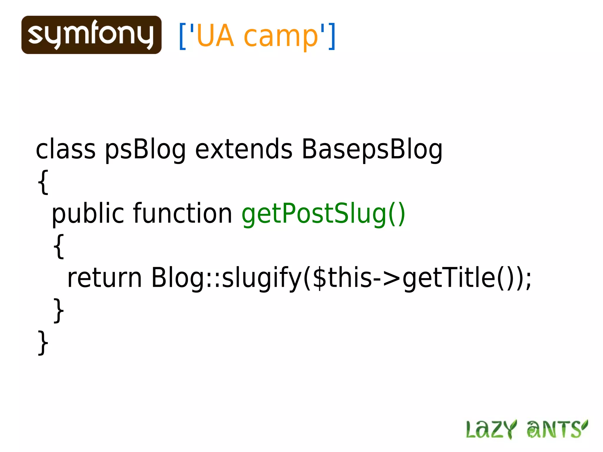 Routing System In Symfony 1.2