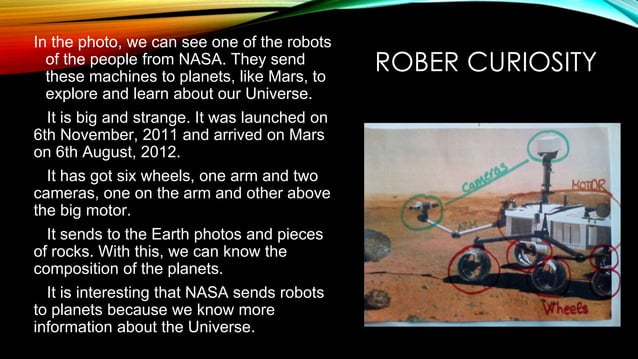 Rover curiosity | PPTX