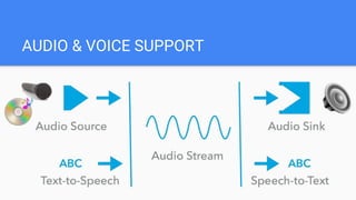 AUDIO & VOICE SUPPORT
 
