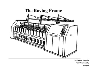 Roving Machine