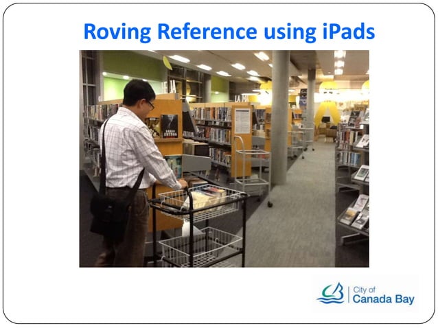 Roving reference using iPads by Samson Leung | PPT