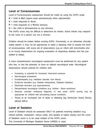 B. Pharm Hospital Training Report | PDF