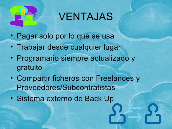 Ventajas y desventajas de Cloud Computing