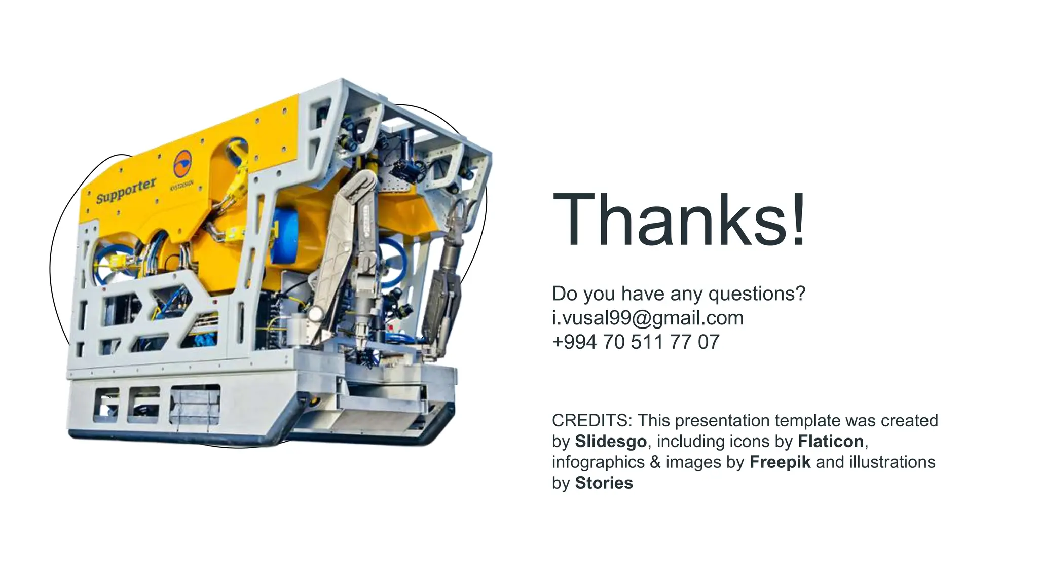 CREDITS: This presentation template was created
by Slidesgo, including icons by Flaticon,
infographics & images by Freepik and illustrations
by Stories
Thanks!
Do you have any questions?
i.vusal99@gmail.com
+994 70 511 77 07
 