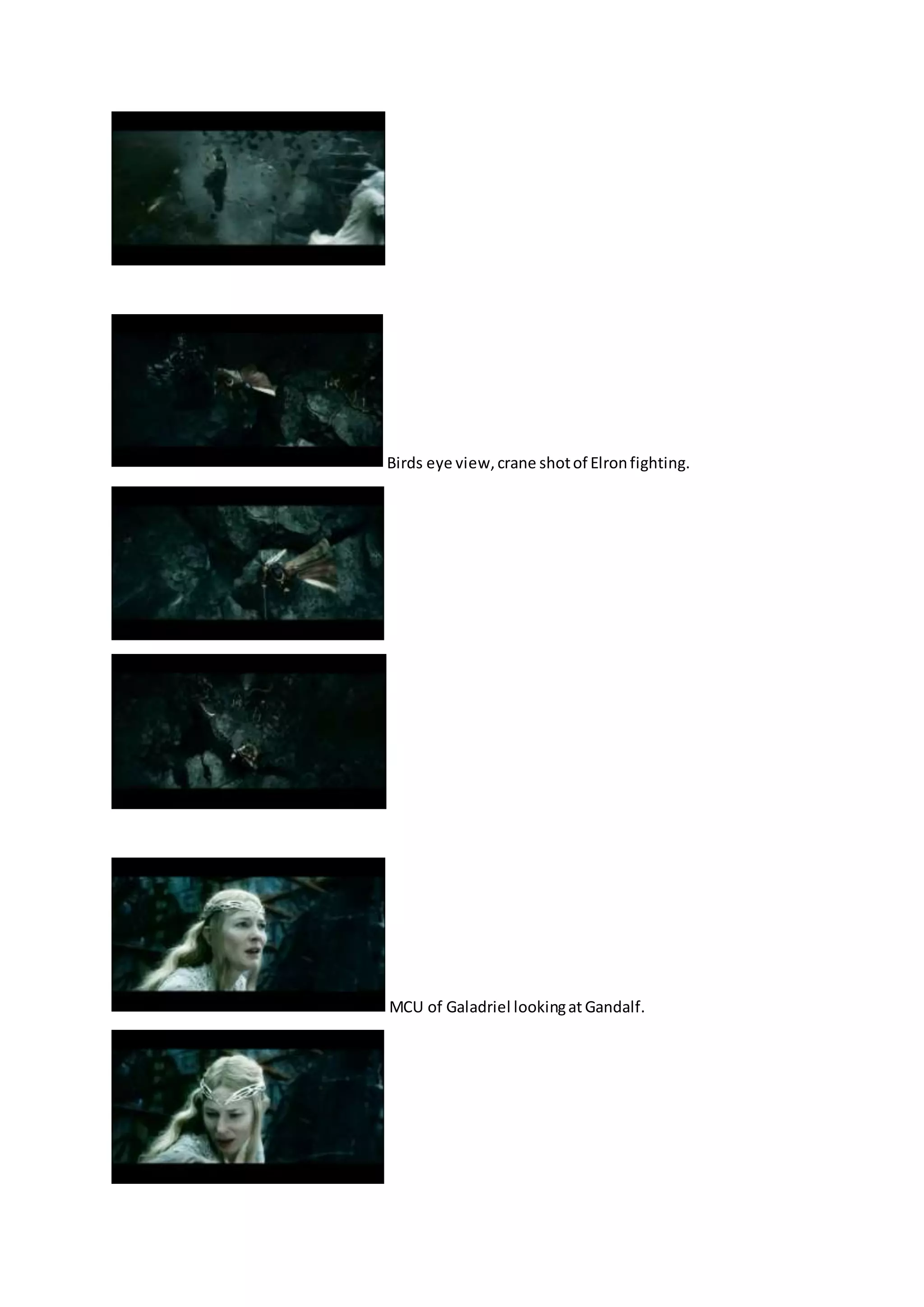 Script for The Hobbit The Battle of the Five Armies,